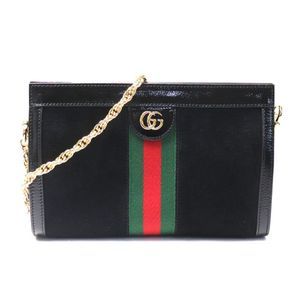 Gucci Ophidia GG Small Shoulder Bag Black